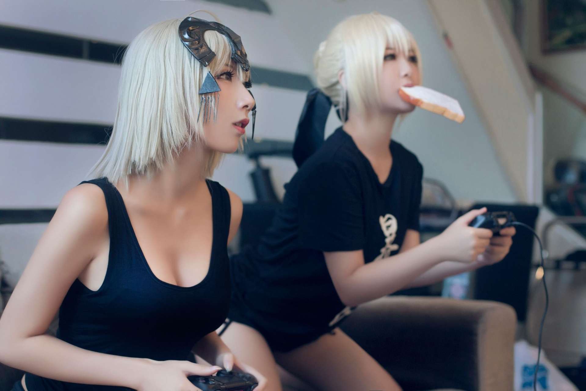 半半子黑贞2 家居ps4 半半子&索索